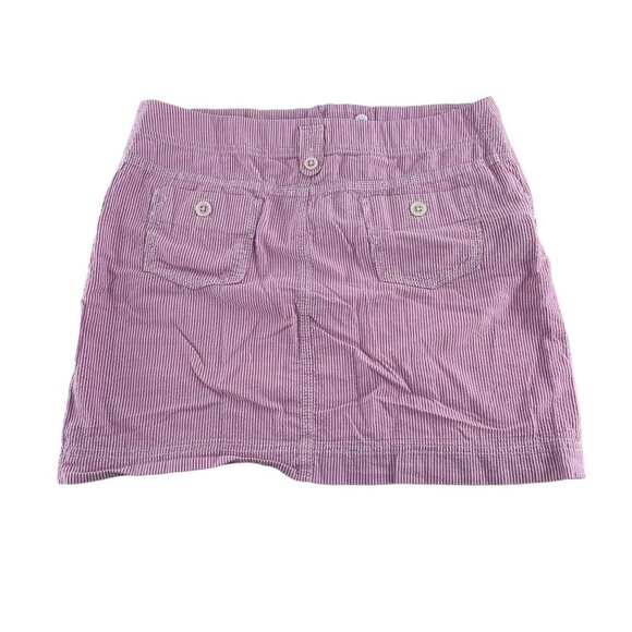 Ann Taylor Loft Petite Pink Striped Skirt Womens Size 12P - Picture 4 of 5